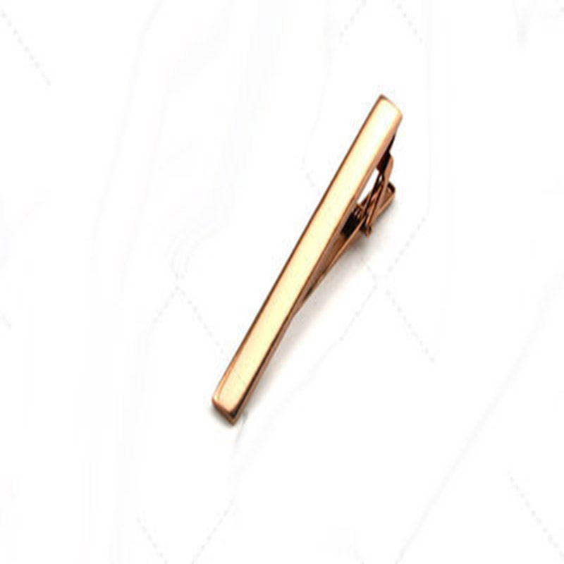 Mens Tie Clip Skinny Tie Clips Pins Bars Golden Slim Glassy Necktie Business Suits Accessories neck tie clip drop shipping