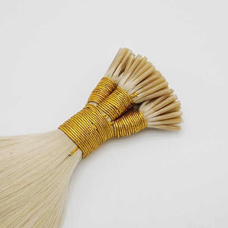 Human Hair I tip Extensions 613#color I Tip Fusion Prebonded Hair Extensions Stick Keratin I Tip Hair 100g