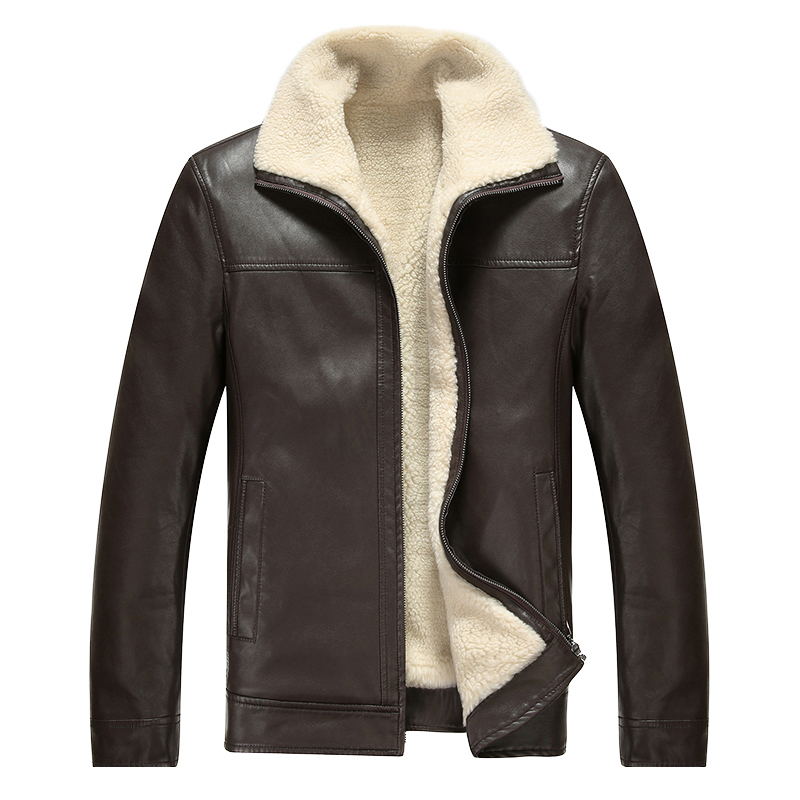 Men's Jackets Mens Berber Fleece Motorbike PU Faux Leather Autumn Winter Male Panelled Punk Jacket High Street Coats Asian Size, Black
Men's Jackets Mens Berber Fleece Motorbike PU Faux Leather Autumn Winter Male Panelled Punk Jacket High Street Coats Asian Size, Black