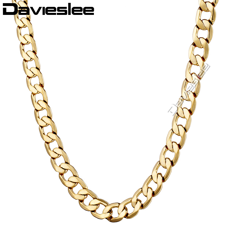 whole saleDavieslee Womens Mens Necklace Gold Filled Chain Curb Link Customize Fashion Jewelry 4/10mm LGNM48
whole saleDavieslee Womens Mens Necklace Gold Filled Chain Curb Link Customize Fashion Jewelry 4/10mm LGNM48