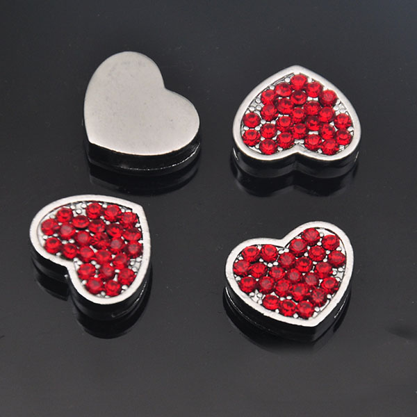 20PCs 10MM Full Rhinestone Love Heart Slide Charms DIY Accessory Fit 8mm Bracelet Wristbands Pet Collar Name Belts, Bronze;silver
20PCs 10MM Full Rhinestone Love Heart Slide Charms DIY Accessory Fit 8mm Bracelet Wristbands Pet Collar Name Belts, Bronze;silver