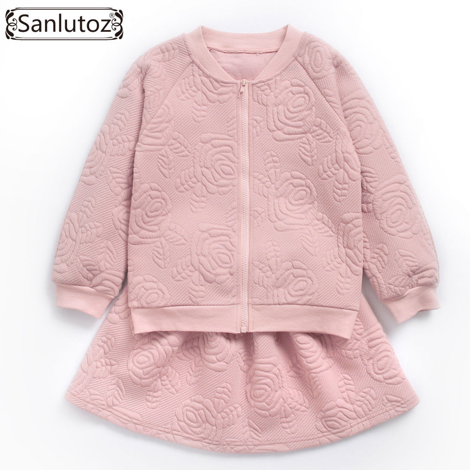 Sanlutoz Winter Children Clothing Set Girls Sport Suit Flower Girl Clothing Toddler 2017 New Autumn Long Sleeve Brand Set 2 PCS, As picture
Sanlutoz Winter Children Clothing Set Girls Sport Suit Flower Girl Clothing Toddler 2017 New Autumn Long Sleeve Brand Set 2 PCS, As picture