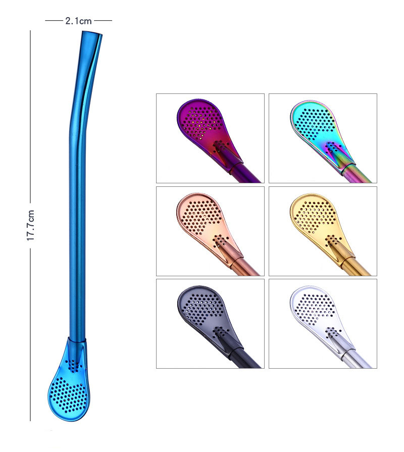 Stainless Steel Stirrer Drinking Straw Coffee Spoon Straws Kitchen Dining Barware Rose Gold Rainbow Drinking Straws drop ship
Stainless Steel Stirrer Drinking Straw Coffee Spoon Straws Kitchen Dining Barware Rose Gold Rainbow Drinking Straws drop ship