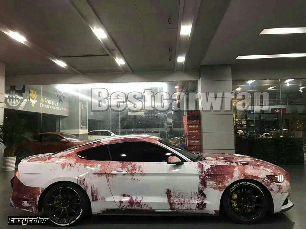 Rust Vinyl Wrap Film For Car Wrap Rust style vehicle styling For truck boat covering Air Release 1.52 x 30m/Roll 5x98ft