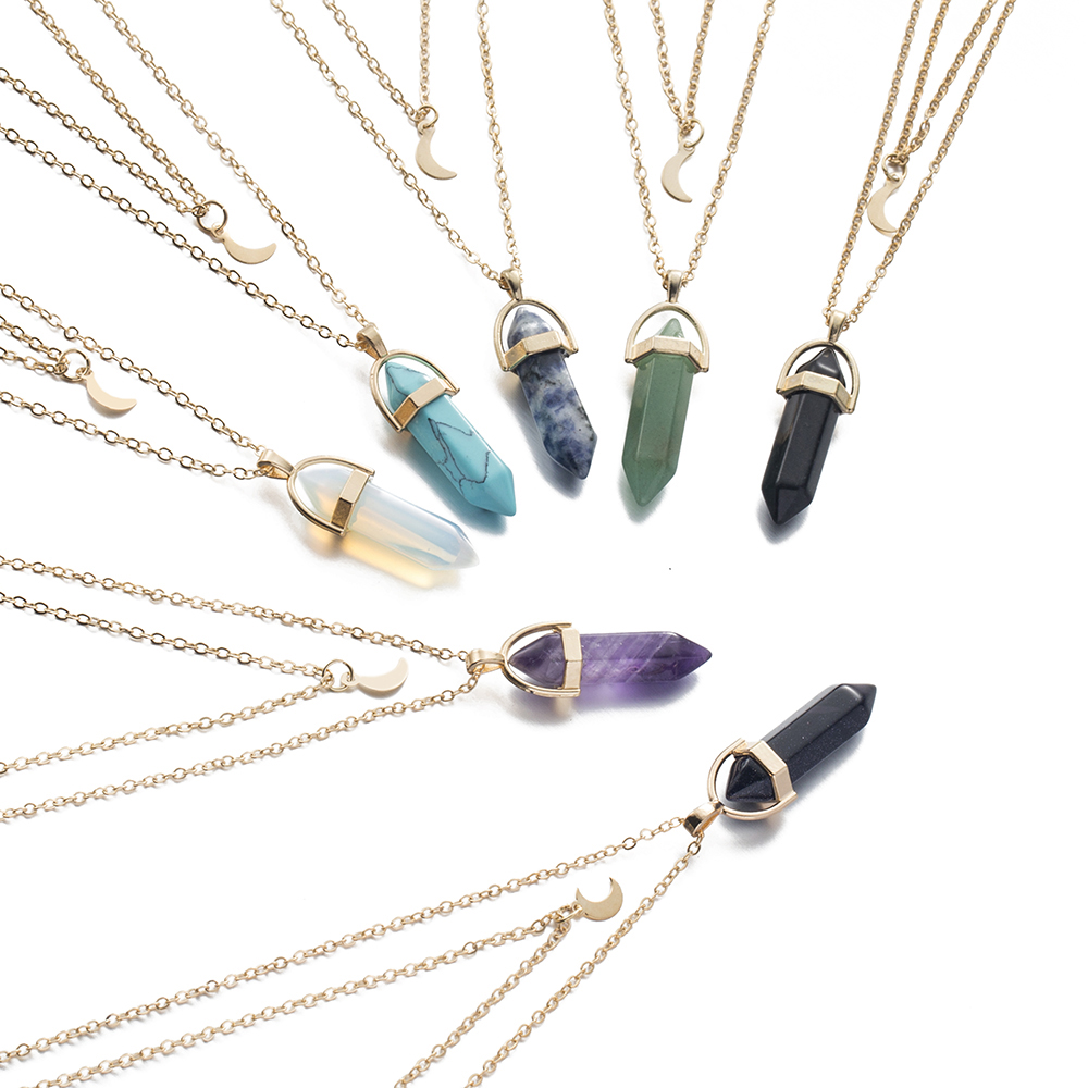 Vintage Opal Stone Chokers Necklaces Fashion Multi Layer Crystal Eye Pendant Necklace Statement Bohemian Jewelry for Women
Vintage Opal Stone Chokers Necklaces Fashion Multi Layer Crystal Eye Pendant Necklace Statement Bohemian Jewelry for Women