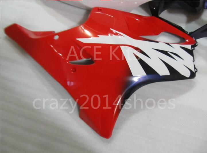 3 free gifts New Injection mold Fairing kit for HONDA CBR600F4 99 00 CBR600 F4 1999 2000 CBR 600 ABS Red Blue White A3