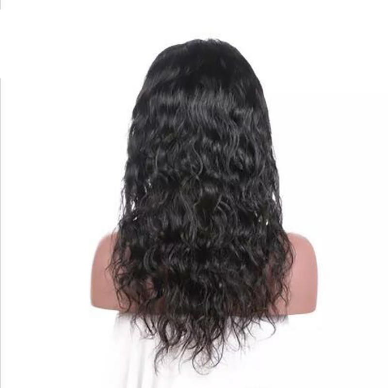 13X4 Lace Front Wig Body Wave Silky Straight Deep Wave Peruvian Human Hair 10-36inch 180% density Kinky Curly Water Waves Natural Color Wholesale