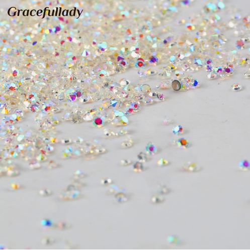 Crystal 1.1mm Mini Nail Rhinestone Micro Nail Rhinestones For Nails Art Decorations Manicure Accessoires
Crystal 1.1mm Mini Nail Rhinestone Micro Nail Rhinestones For Nails Art Decorations Manicure Accessoires
