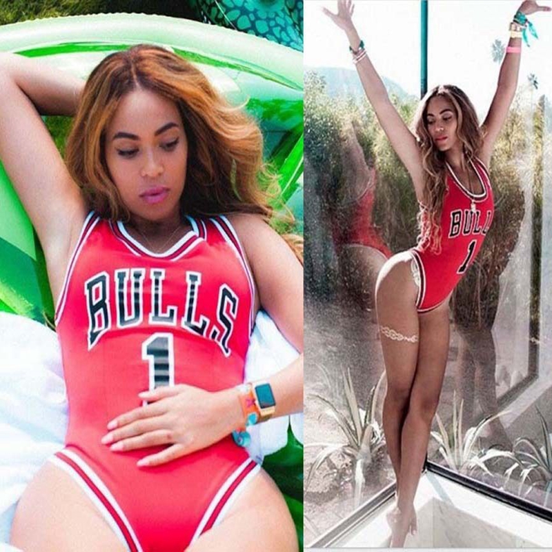 2018 Sleeveless BULLS 1 Jumpsuit Romper Elegant Bodysuit Women Slim Party Sexy Bodycon Bodysuit Top, Red
2018 Sleeveless BULLS 1 Jumpsuit Romper Elegant Bodysuit Women Slim Party Sexy Bodycon Bodysuit Top, Red