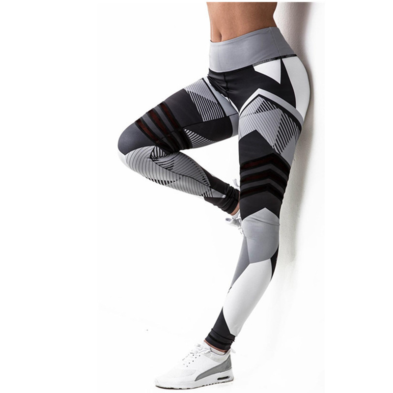 2017 Sale Women Leggings High Elastic Leggings Printing Women Fitness Legging Push Up Pants Clothing Sporting Leggins Jegging C18111301
