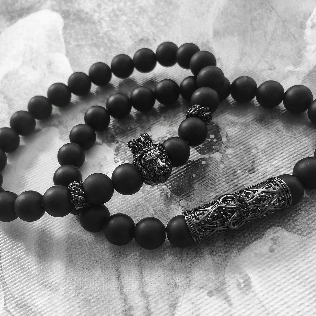2pcs/set Fashion men's Bracelet 8MM Natural stone charm Lion Titanium steel anchor tube Holiday gift jewelry Valentine's Day Christmas
2pcs/set Fashion men's Bracelet 8MM Natural stone charm Lion Titanium steel anchor tube Holiday gift jewelry Valentine's Day Christmas
