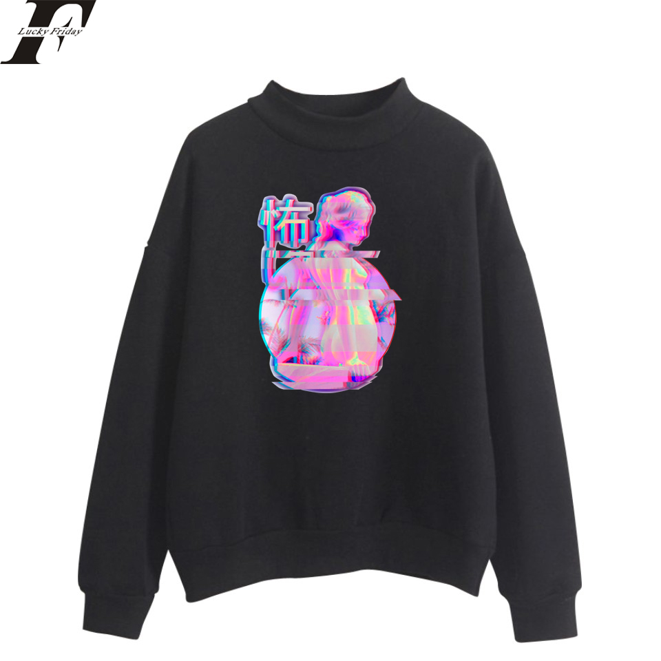 2018 Vaporwave Anime Women/Men Hoodies Loose Casual Sweatshirts Funny Oversize Turtlenecks Hoodies Sweatshirts, Navy blue
2018 Vaporwave Anime Women/Men Hoodies Loose Casual Sweatshirts Funny Oversize Turtlenecks Hoodies Sweatshirts, Navy blue