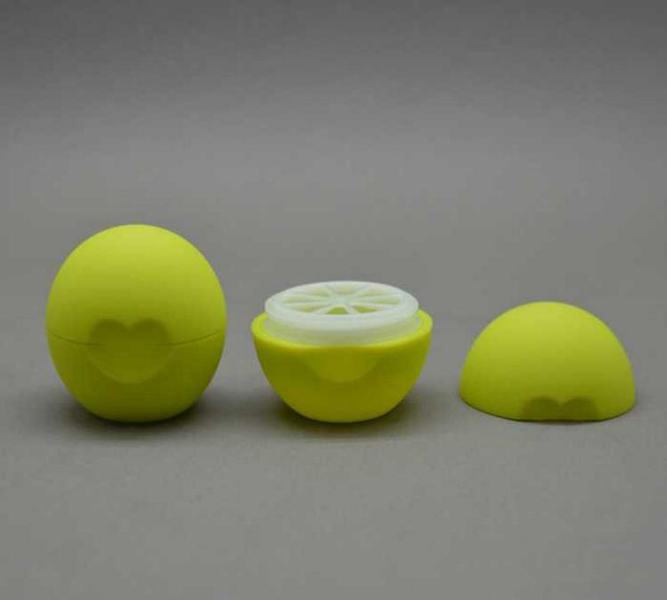 Blank Cosmetic Ball Container 7g Lip Balm Jar Eye Gloss Cream Sample Case 3138399