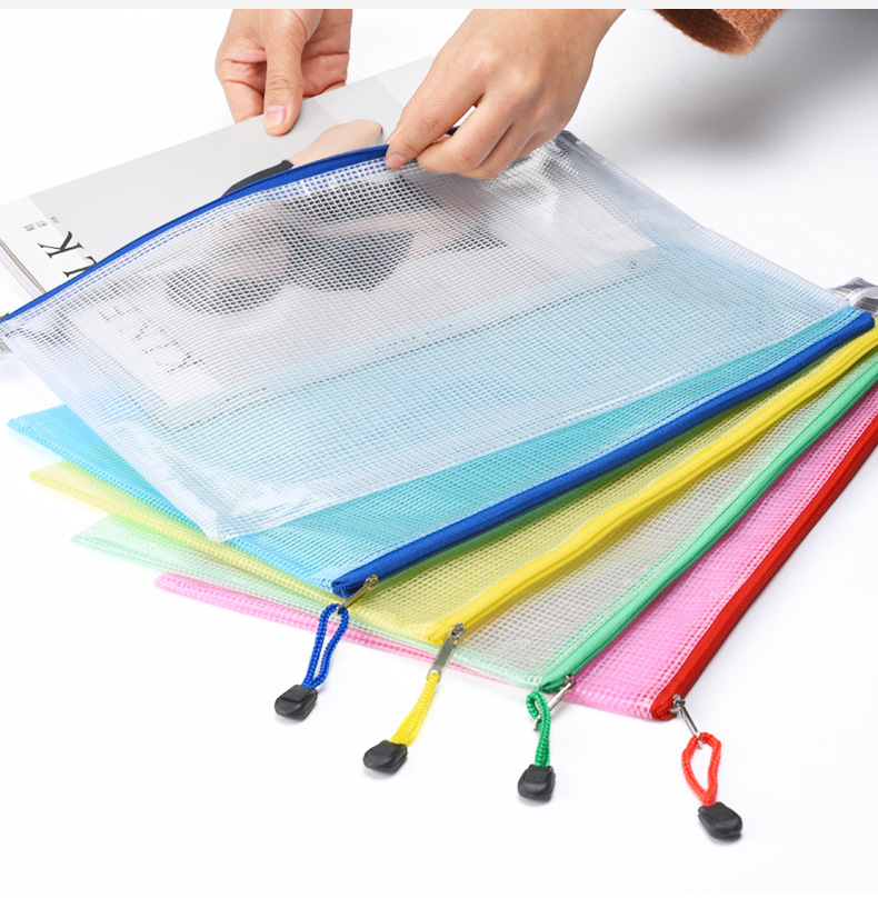 2018 New 5 Colors A4/A5 PVC Storage Bag School Office Supply Transparent Loose sheet Notebook zipper Self-sealing File Holder Creative Gifts
2018 New 5 Colors A4/A5 PVC Storage Bag School Office Supply Transparent Loose sheet Notebook zipper Self-sealing File Holder Creative Gifts