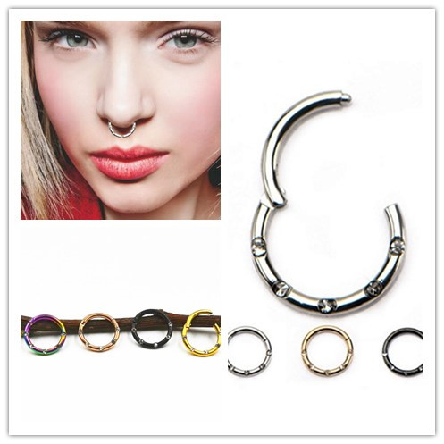 Piercing Nose Ring Nose Stud Hoop with Rhinestone Septum Clicker Ring Piercing Nose Clip Rings Body Piercing Jewelry
Piercing Nose Ring Nose Stud Hoop with Rhinestone Septum Clicker Ring Piercing Nose Clip Rings Body Piercing Jewelry