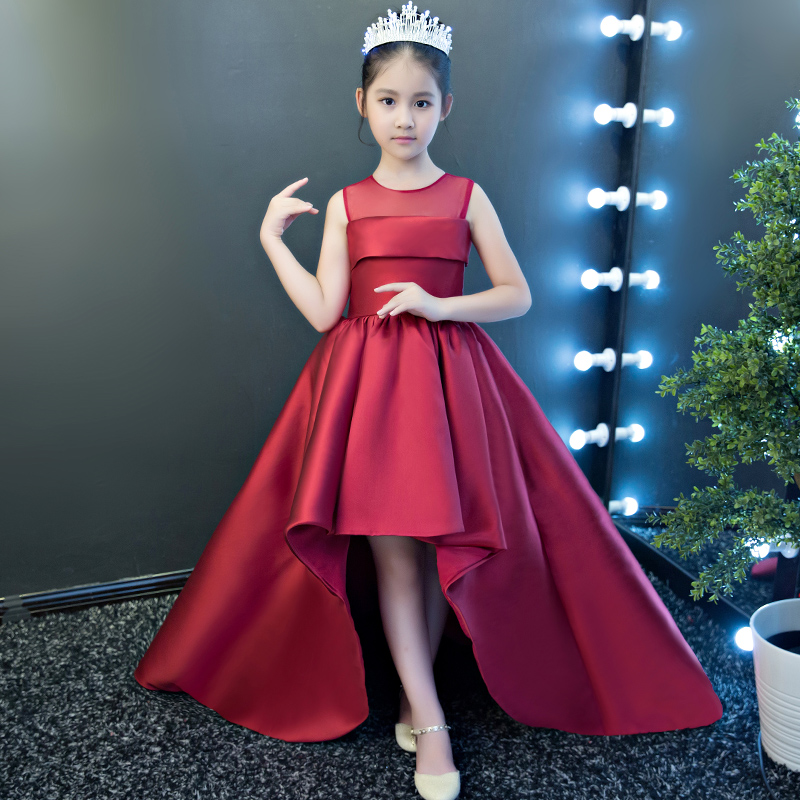 Lovely Satin Flower Girl Dresses Pincess Pageant Children Special Occasion Birthday Prom Dress Performance Kids Dress GHYTZ291, Ivory
Lovely Satin Flower Girl Dresses Pincess Pageant Children Special Occasion Birthday Prom Dress Performance Kids Dress GHYTZ291, Ivory