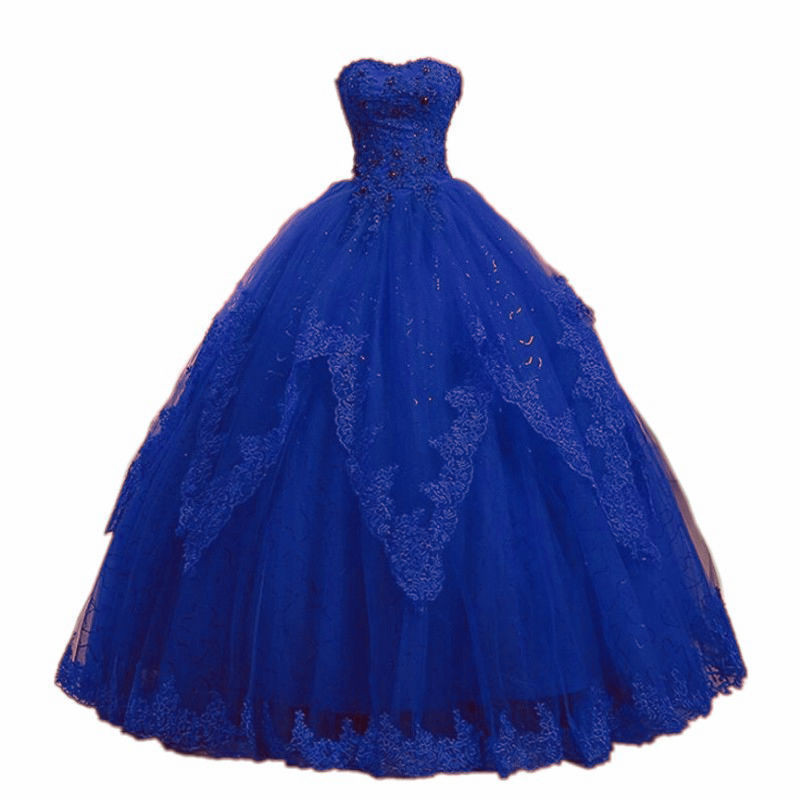 2017 Fashion Crystal Lace Ball Gown Quinceanera Dress with Appliques Lace Up Tulle Plus Size Sweet 16 Dress Vestido Debutante Gowns BQ114