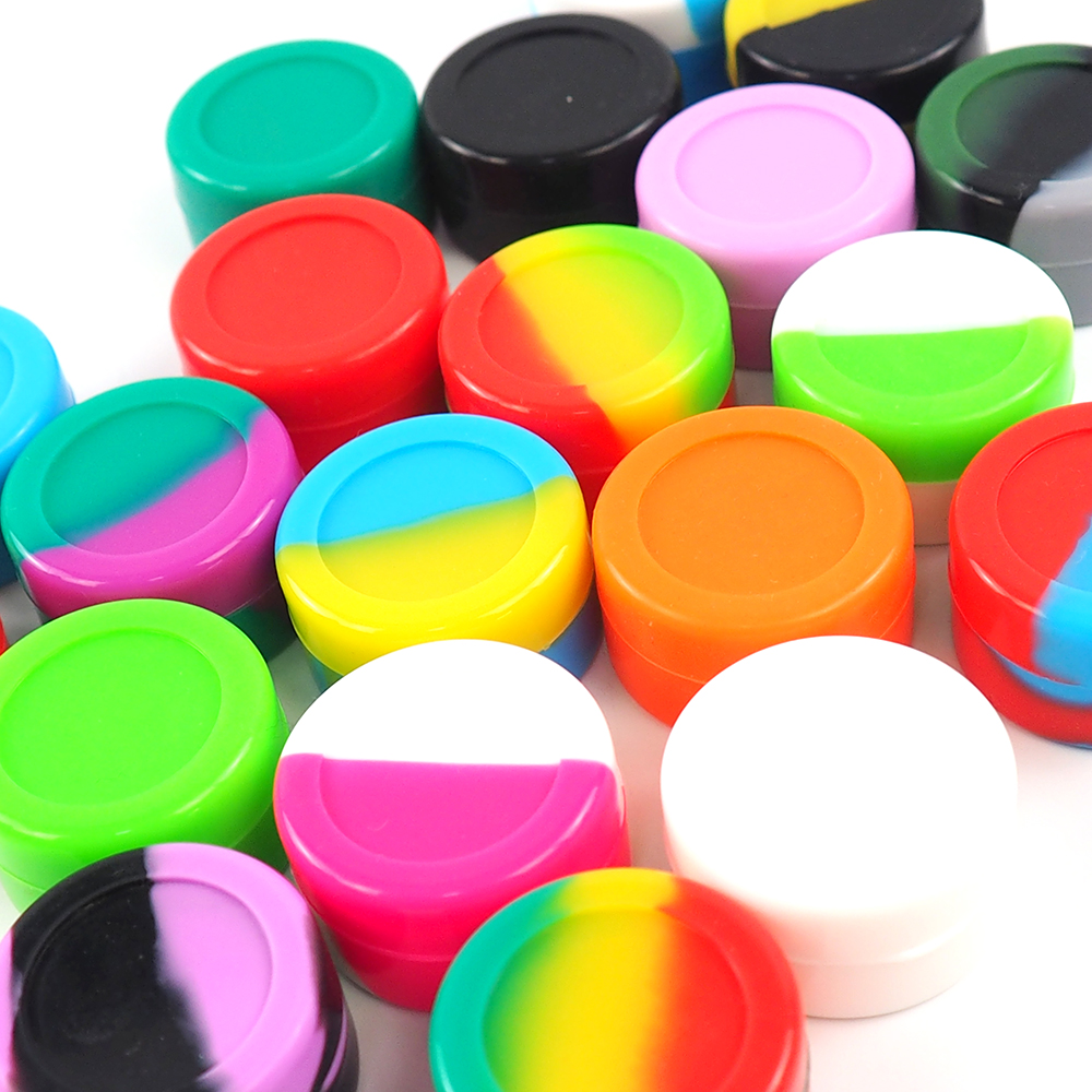 5ml silicone jars dab wax vaporizer oil container bag storage jar 
5ml silicone jars dab wax vaporizer oil container bag storage jar