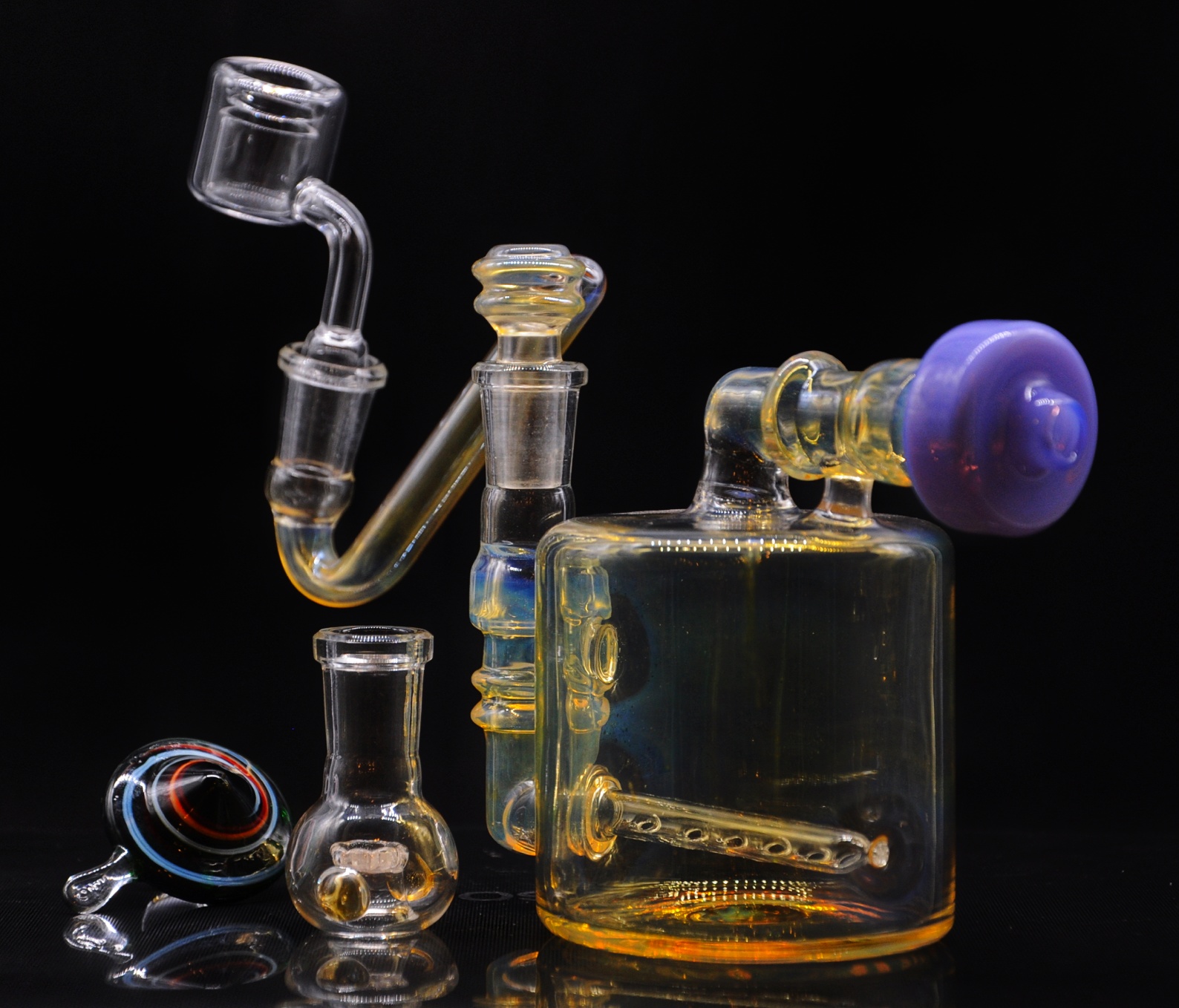 Mini Orange Pie glass bong/ hookah/EMS safe and fast delivery/14mm slide/ /brilliant water filtering effect/superb smoking experience/custom-made
Mini Orange Pie glass bong/ hookah/EMS safe and fast delivery/14mm slide/ /brilliant water filtering effect/superb smoking experience/custom-made