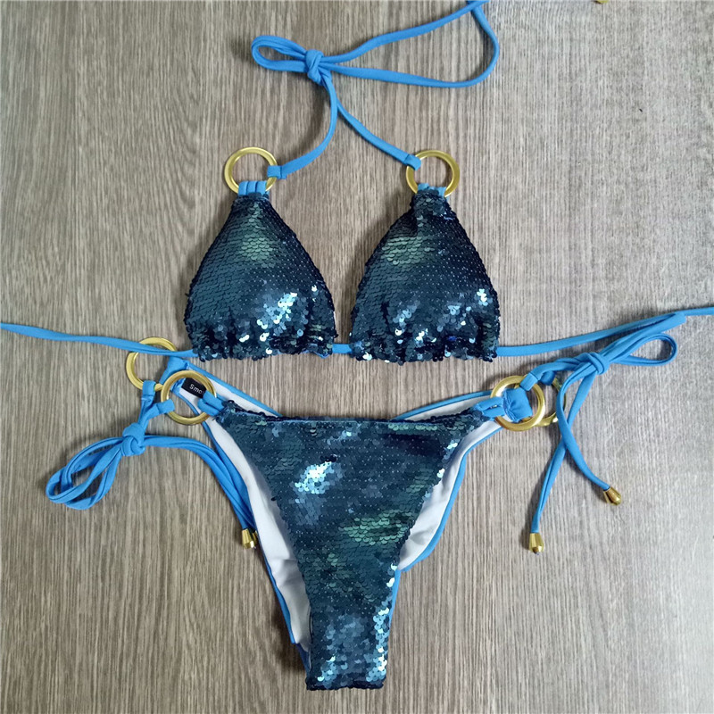 Women's Swimwear Summer Black Sexy Two Piece Suits Women Swimsuit Sequins Bikini Beach Bathing Bikinis Size S-XL
Women's Swimwear Summer Black Sexy Two Piece Suits Women Swimsuit Sequins Bikini Beach Bathing Bikinis Size S-XL