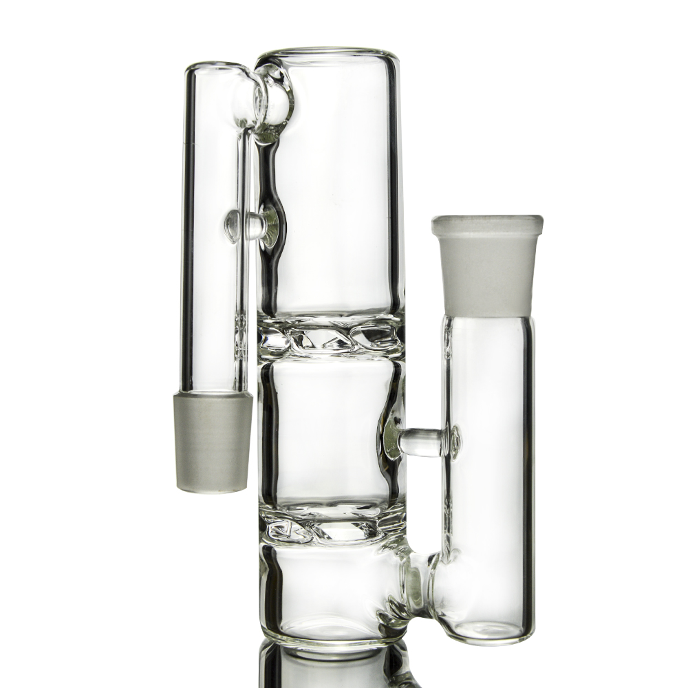 Double Turbine Disc Perc Percolator Glass Ashcatcher 90 Degree 14mm Joint Ash Catcher Smoking Accessories ASH-P802C
Double Turbine Disc Perc Percolator Glass Ashcatcher 90 Degree 14mm Joint Ash Catcher Smoking Accessories ASH-P802C
