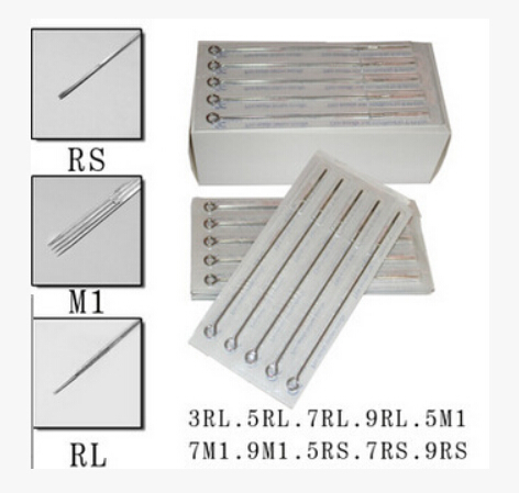 Tattoo Needles 100 PCS A BOX Equipment S Mixed Suit Tattoos & Body Art