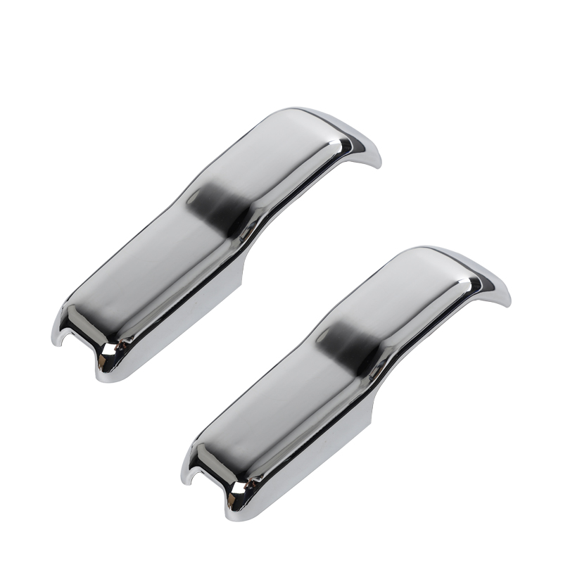 ABS Silver Hood Decorative Cover 2PCS Decoration Cover Fit Jeep Wrangler JL Auto Interior Accessories