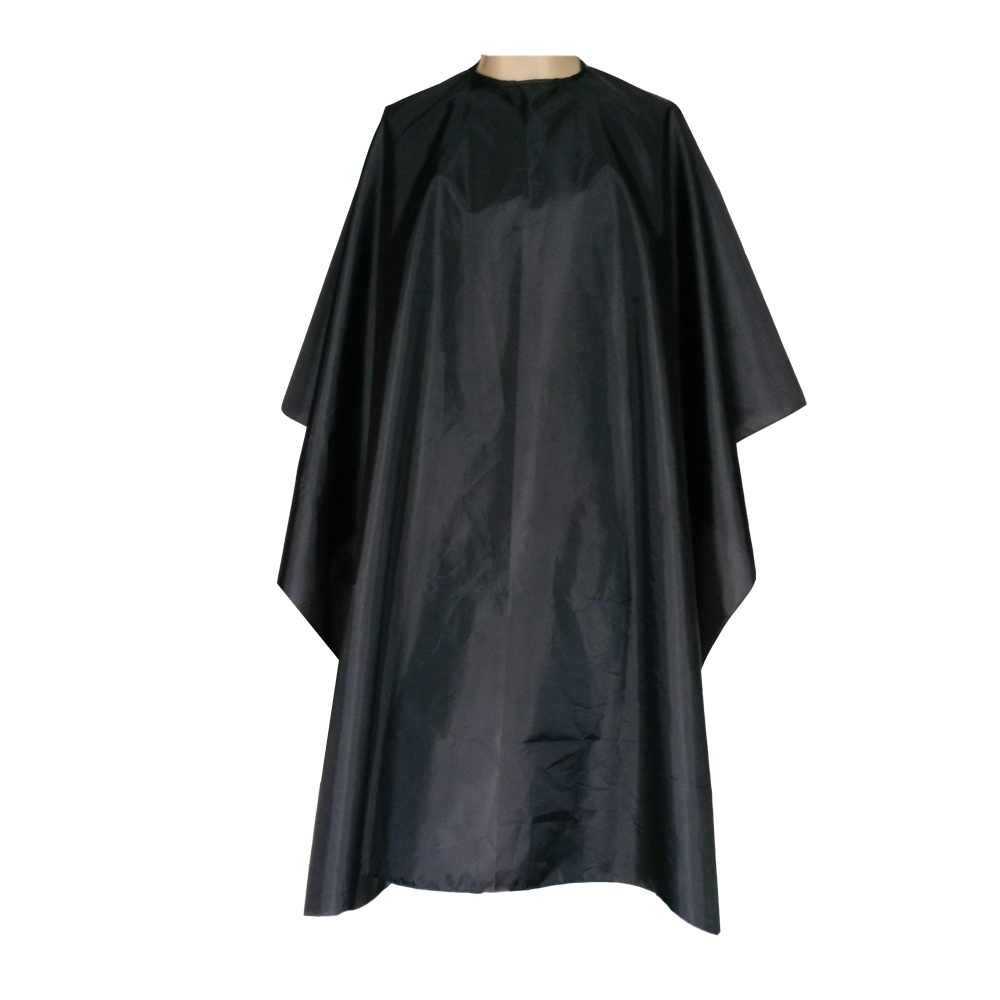 Professional waterproof tough nylon hair shawls hairdcut cape 59inch x 55inch black cape with a snap closure
Professional waterproof tough nylon hair shawls hairdcut cape 59inch x 55inch black cape with a snap closure