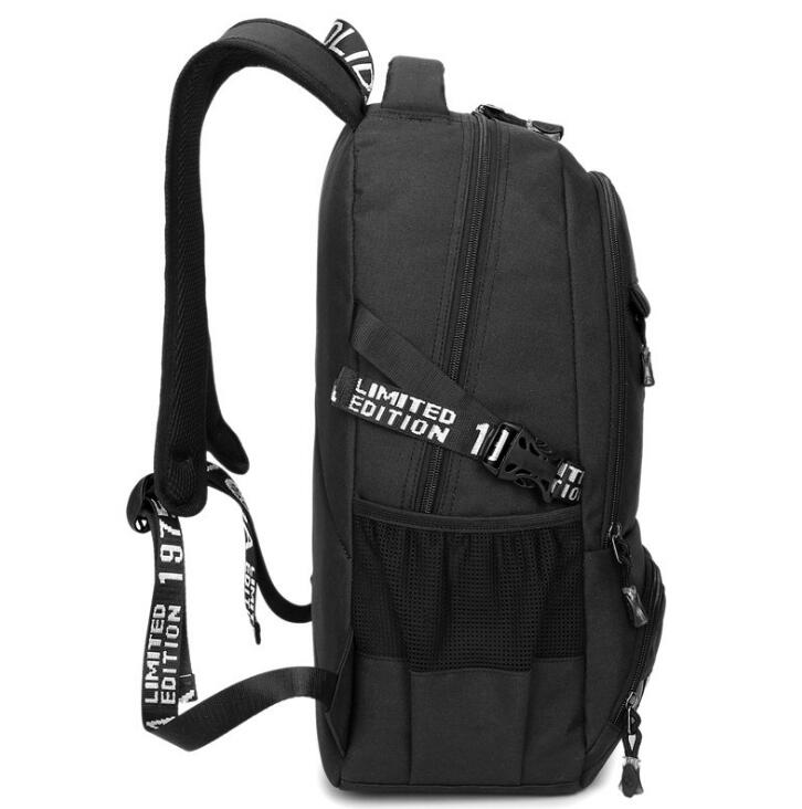Schoolbag Canva+Oxford fabric fabric Backpack The leisure fashion USB recharges the backpack Outdoor travel bags High-capacity Knapsack A04, Blue
Schoolbag Canva+Oxford fabric fabric Backpack The leisure fashion USB recharges the backpack Outdoor travel bags High-capacity Knapsack A04, Blue
