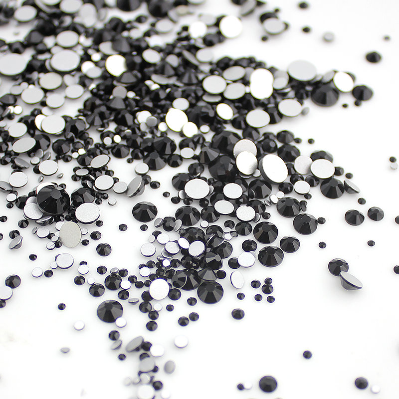 Mix Sizes Jet 1000pcs Nail Rhinestones, Flat Back Non Hotfix Glitter Nail Stones,DIY 3d Phones Decorations Supplies Black
Mix Sizes Jet 1000pcs Nail Rhinestones, Flat Back Non Hotfix Glitter Nail Stones,DIY 3d Phones Decorations Supplies Black