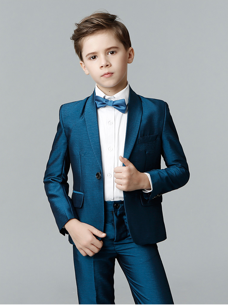 Handsome High Quality 3 Pieces (Jacket+Pant+Vest) Suit Kids Wedding Suits Boys Formal Tuxedos For Sale Online