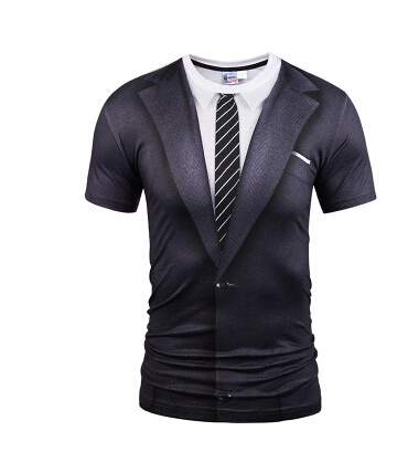 Mr.1991INC Summer O Neck T shirts Fashion Fake Two Pieces Suit Style 3D Printing Tops Tees Men Short Sleeves Funny T Shirt, Short sleeve
Mr.1991INC Summer O Neck T shirts Fashion Fake Two Pieces Suit Style 3D Printing Tops Tees Men Short Sleeves Funny T Shirt, Short sleeve