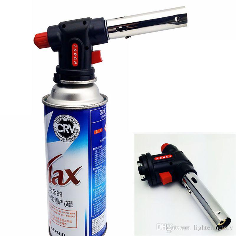 Welding Gun Burner kitchen torch Flamethrower BBQ Guns Butane Gas Blow Torch Lighter Soldering Cooking Tools New W260202