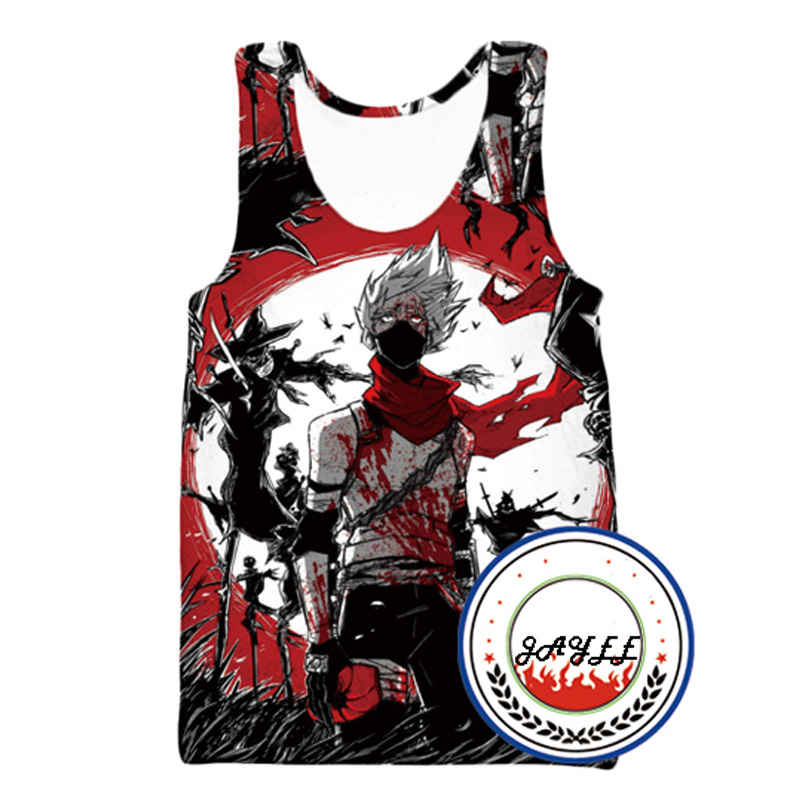 3D Tank Tops Naruto Vest Harajuku Sleeveless 3d T shirt Printing Unisex Vests Men Women Tee Tank Top 12 Styles, Nv-070
3D Tank Tops Naruto Vest Harajuku Sleeveless 3d T shirt Printing Unisex Vests Men Women Tee Tank Top 12 Styles, Nv-070