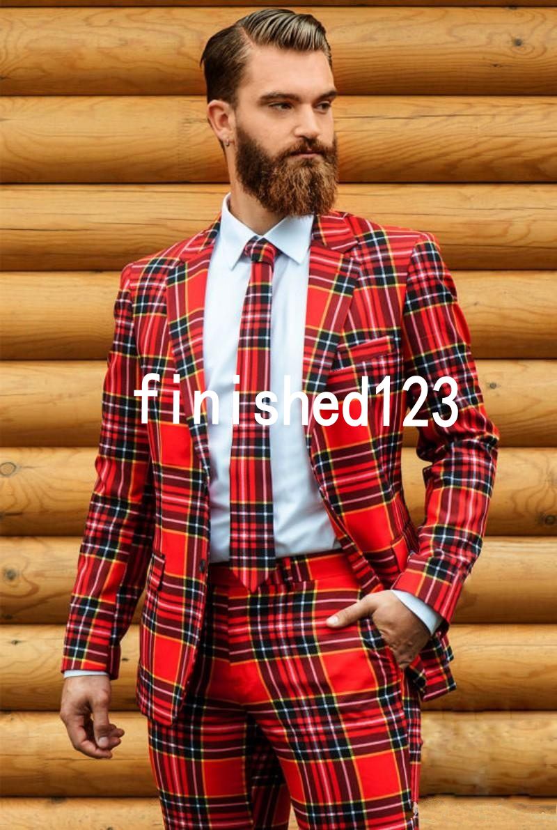 Classic Design Groom Tuxedos Two Buttons Notch Lapel Groomsmen Best Man Suit Mens Wedding Suits (Jacket+Pants+Tie) NO:753