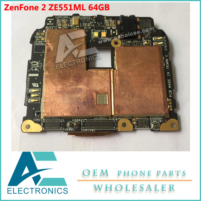 

64GB 32GB 16GB Rom Motherboard Mainboard Logic Board Circuits for ASUS ZenFone 2 ZE551ML