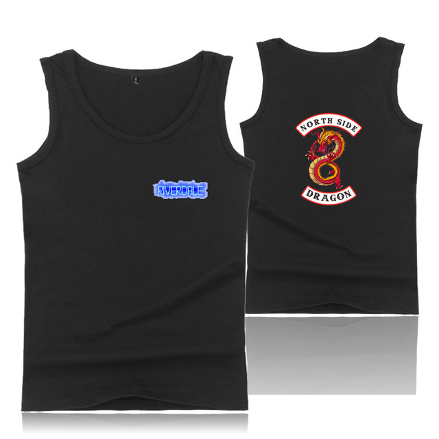 Blackday Riverdale Tank Tops Men/Women Letter Anime Summer Sleeveless Workout Fit Top Women/Men Casual Print Vest, Black
Blackday Riverdale Tank Tops Men/Women Letter Anime Summer Sleeveless Workout Fit Top Women/Men Casual Print Vest, Black