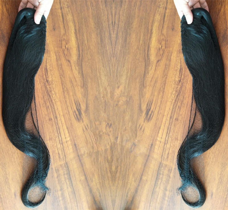 hot sale 16 18 20 straight ponytail claw clip on extension human hairpiece 100g pack 2pcs lot 4 1b 27 616 8 option