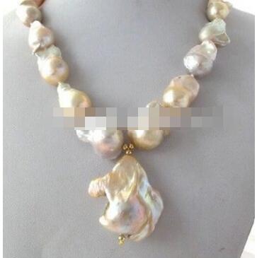 Free shippingJewelr 003028 Natural Light Pink Lavender Unusual Keshi Keishi Baroque Pearl Necklace&Pendant, Silver
Free shippingJewelr 003028 Natural Light Pink Lavender Unusual Keshi Keishi Baroque Pearl Necklace&Pendant, Silver