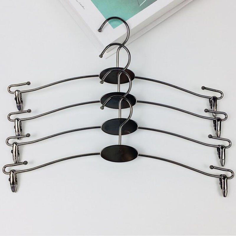 Colored Metal Lingerie Hanger With Clip , Bra Hanger and Underwear Briefs Underpant Display Hangers Free Shipping QW8944