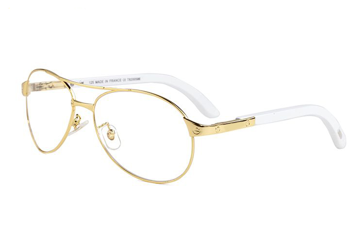 Luxury Designer Sunglasses for Mens Fashion Vintage Oval Metal Frame Wooden Buffalo Horn Glasses Brown Clear Lenses Gold Silver lunettes
Luxury Designer Sunglasses for Mens Fashion Vintage Oval Metal Frame Wooden Buffalo Horn Glasses Brown Clear Lenses Gold Silver lunettes