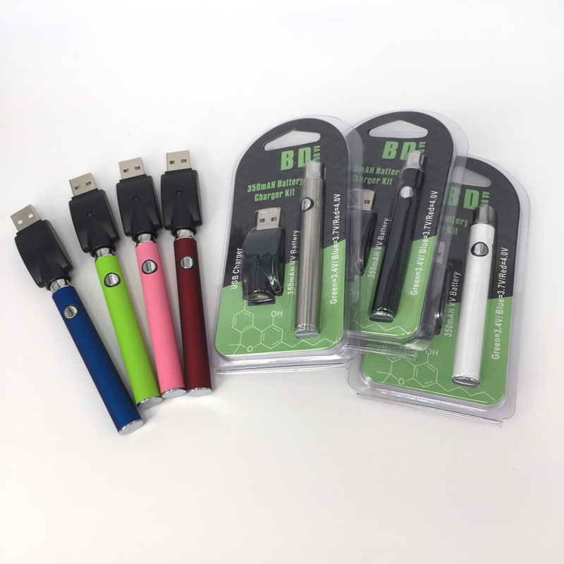 Wholesale 510 battery 350mah Lo preheat 5 click on-off slim VV batteries vape pen battery and USB charger kit For extract oil vaporizer
Wholesale 510 battery 350mah Lo preheat 5 click on-off slim VV batteries vape pen battery and USB charger kit For extract oil vaporizer