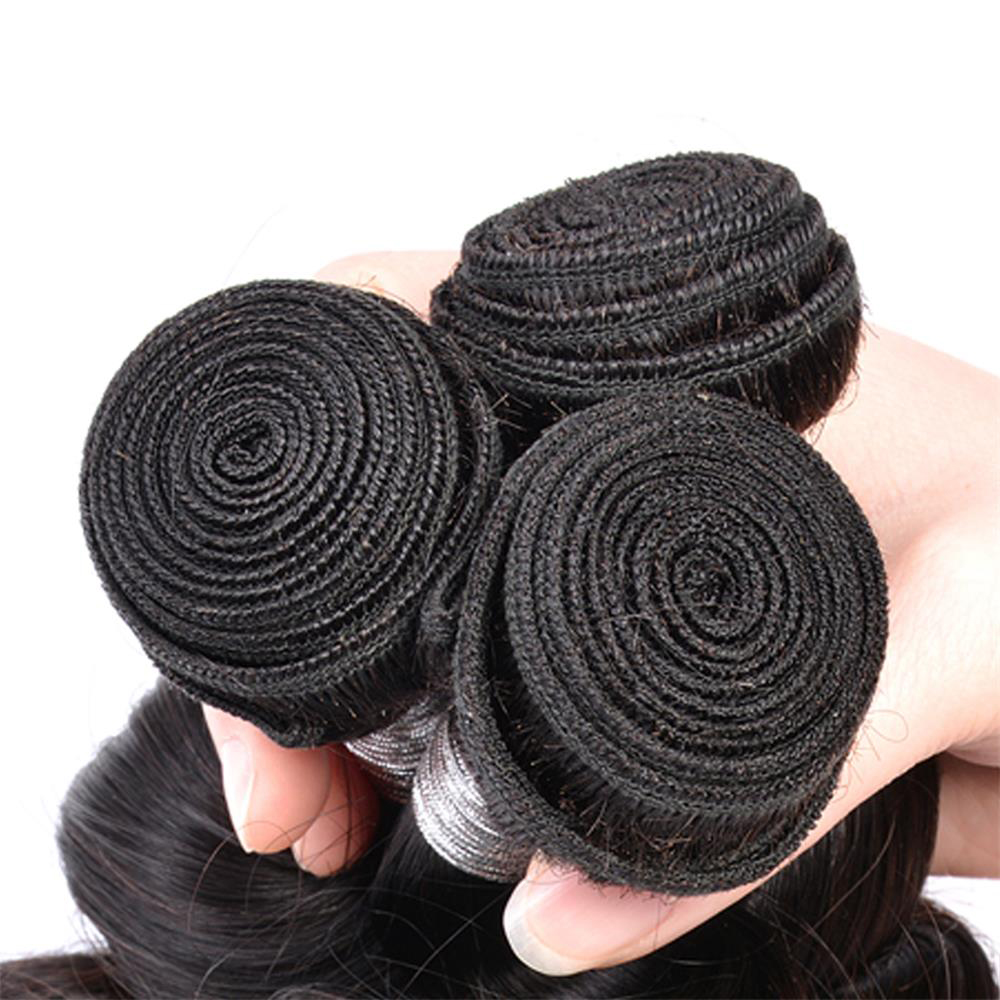 9A Unprocessed Cuticle Aligned Brazilian Hair loose Wave Weft Remy Human Hair Extensions Peruvian Indian Malaysian Dyeable