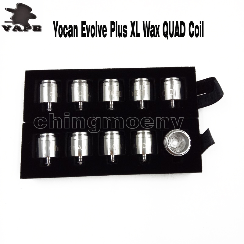 100% Original Yocan Evolve Plus XL Wax Coil Quad Quatz Rod Coil Head Pure and Clean Vapor Free shipping
100% Original Yocan Evolve Plus XL Wax Coil Quad Quatz Rod Coil Head Pure and Clean Vapor Free shipping