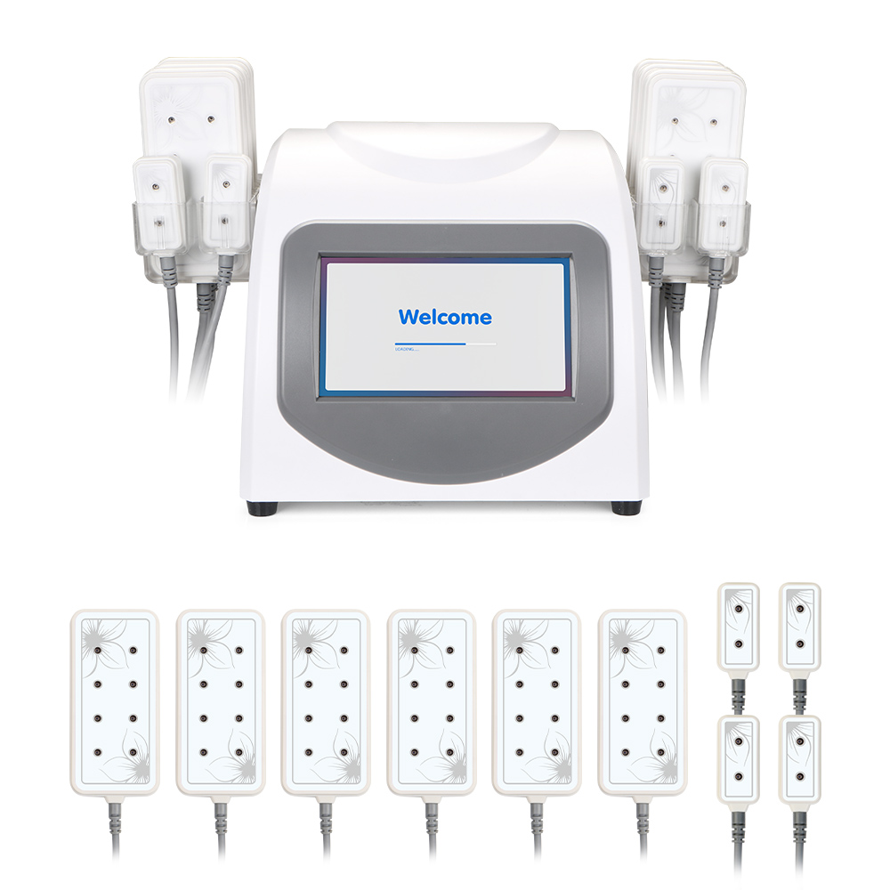 5mw Power Diode Lipo Laser LLLT Lipolysis Celluite Removal 10 Pads 650nm Body Slimming Machine Spa
5mw Power Diode Lipo Laser LLLT Lipolysis Celluite Removal 10 Pads 650nm Body Slimming Machine Spa