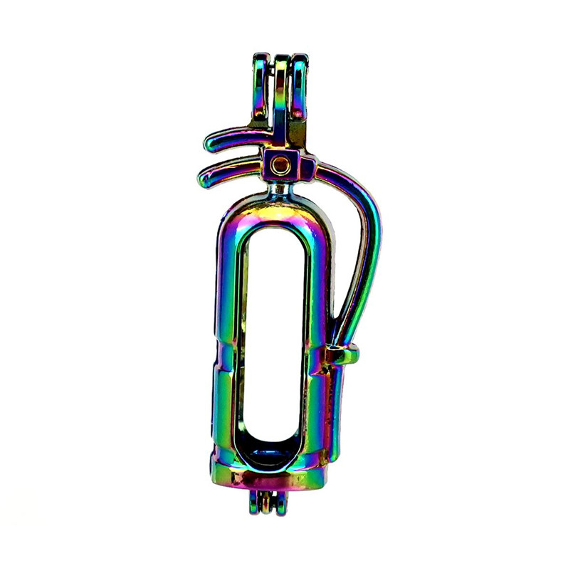 10pcs/lot Rainbow Color Fire Extinguisher Beads Cage Locket Pendant Diffuser Aromatherapy Perfume Essential Oils Diffuser Floating Pom, Silver
10pcs/lot Rainbow Color Fire Extinguisher Beads Cage Locket Pendant Diffuser Aromatherapy Perfume Essential Oils Diffuser Floating Pom, Silver