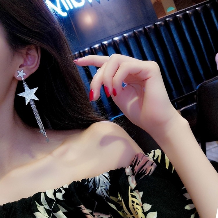 Dangle & Chandelier New Net Red Earrings Personality Temperament Star Long Tassel Earrings wholesale
Dangle & Chandelier New Net Red Earrings Personality Temperament Star Long Tassel Earrings wholesale