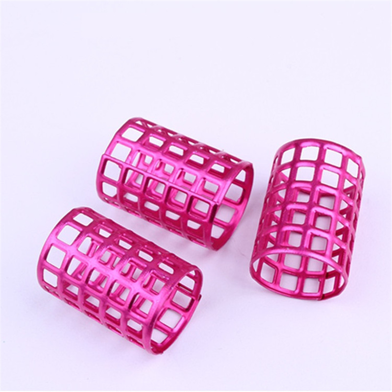 Hair Dreadlock Rings Colorful Beads for Braiding Extensions Hole Adjustable Hair Cuff H1471