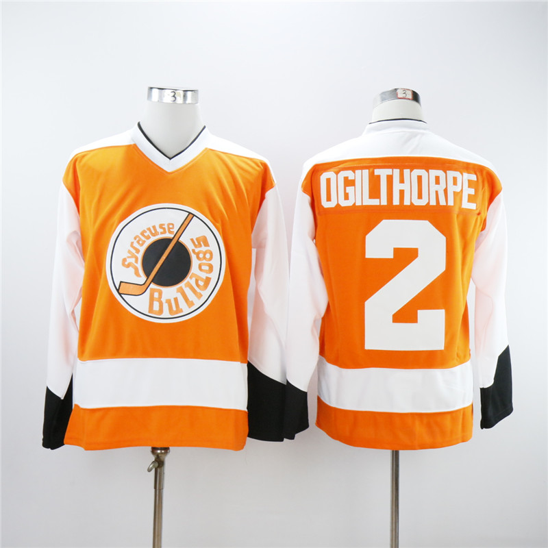 #2 Ogie Ogilthorpe Syracuse Bulldoges Jersey Slap Shot Movie Jerseys Ogie Ogilthorpe Mens 100% Stitched Ice Hockey Jerseys, Orange
#2 Ogie Ogilthorpe Syracuse Bulldoges Jersey Slap Shot Movie Jerseys Ogie Ogilthorpe Mens 100% Stitched Ice Hockey Jerseys, Orange