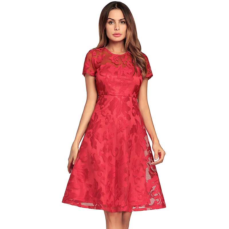 4 colors Dresses club Fashion party Clothing Women' Short Sleeve Pleated Skirt Hollow Sexy Lace Dress, Deep blue
4 colors Dresses club Fashion party Clothing Women' Short Sleeve Pleated Skirt Hollow Sexy Lace Dress, Deep blue